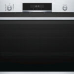 BOSCH Horno - Bosch Serie 6 VBD5780S0, Multifunción, 112L, 90cm, 10 funciones, LCD, Clase A+, Pirolítico, Negro