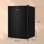 KLARSTEIN Frigorífico una puerta - KLARSTEIN Obsidian, Altura 68 cm, Negro - Imagen 7