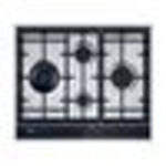 SMEG Placa de gas - SMEG PV664LCNR, 4 zonas, Gas NaturalGas ButanoGas Propano, 65 cm, Negro