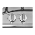 HOTPOINT Placa de gas - HOTPOINT PCN 642 T/IX/HAR, 4.0000 zonas, Metano, 60 cm, Acero - Imagen 3