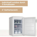 SEVERIN Congelador vertical - SEVERIN GS 8865, 84,5 cm, Blanco - Imagen 2