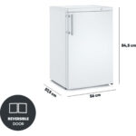 SEVERIN Congelador vertical - SEVERIN GS 8865, 84,5 cm, Blanco - Imagen 4