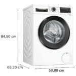 BOSCH Lavadora carga frontal - BOSCH WGG244Z0ES, 9 kg, White - Imagen 2