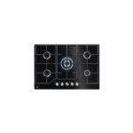 ELECTROLUX Placa de gas - ELECTROLUX EGG7536K, 5.0000 zonas, 74,00 cm, Negro