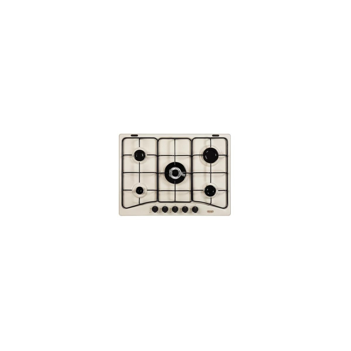 144357302_1 DE LONGHI Placa de gas - DE LONGHI 200475136, 5.0000 zonas, 680 mm, Avena - Imagen 1