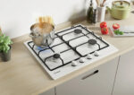 CANDY Placa de gas - CANDY CHW6BRWW, 4.0000 zonas, 595 mm, Blanco - Imagen 7