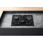 HOTPOINT Placa de gas - HOTPOINT 869991547630, 4.0000 zonas, Metano, 60 cm, Gris - Imagen 2