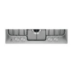 ELECTROLUX Placa de gas - ELECTROLUX 200825581, 4.0000 zonas, 59,40 cm, Acero - Imagen 3