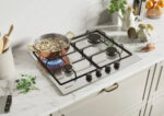 CANDY Placa de gas - CANDY 33801984, 4.0000 zonas, Gas Natural, 595 mm, Acero - Imagen 7