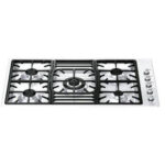 SMEG Placa de gas - SMEG PGF95-4, 5.0000 zonas, Gas Natural Gas Butano Gas Propano, 864 mm, Acero - Imagen 3