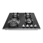 SVAN Placa de gas - SVAN SGW4600N, 4 zonas, 11,5, 600 mm, Negro - Imagen 2