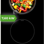 SVAN Placa de inducción - SVAN SI2301, 2 zonas, 288 mm, Negro