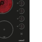 CATA Placa de vitrocerámica - CATA 08072202, 4 zonas, 59 cm, Negro - Imagen 8