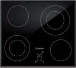 MEIRELES Placa de inducción - MEIRELES MV 1613, 3 zonas, 59 cm, Negro - Imagen 3