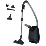 HOOVER Aspirador con bolsa - HOOVER HE721PAF 011, 850 W, Depósito 6 l, Negro