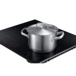 SAMSUNG Placa de inducción - SAMSUNG Flex Zone 3300W (NZ64B5046GK), 4 zonas, 590 mm, Black - Imagen 5