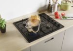 CANDY Placa de gas - CANDY Idea CHW6LBB, 4.0000 zonas, 59,5 cm, Negro - Imagen 3