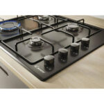 CANDY Placa de gas - CANDY Idea CHW6LBB, 4.0000 zonas, 59,5 cm, Negro - Imagen 8