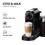 DE LONGHI Cafetera de cápsulas - DE LONGHI 0132192150, 19 bar, 240 ml, 1710 W, Negro - Imagen 7