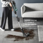 ROWENTA Aspirador escoba - ROWENTA RH9A32WO, 150 W, Potencia de succión 150 AirWatt, Depósito 0,65 l, Autonomía 60 min, Aluminio, Verde - Imagen 4