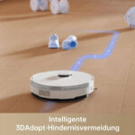 DREAME Robot aspirador - DREAME Mova S10, 2 en 1 (Aspira y Friega), 5.000 Pa, Navegación Láser LDS, Control por App, 15 W, Depósito 0,35 l, Autonomía - Imagen 2