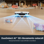 EUREKA Robot aspirador - EUREKA J12 Ultra-EU-VD, 65 W, Depósito 3 l, Autonomía 2 h y 30 min, Negro - Imagen 2