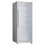 JOCEL Frigorífico una puerta - JOCEL JEXP-014702, Cíclico, Altura 144 cm, Capacidad 245 l, Gris