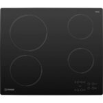 INDESIT Placa de vitrocerámica - INDESIT 869991042810, 4 zona(s) zonas, 580 mm, Negro - Imagen 2