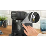 BOSCH Cafetera de cápsulas - BOSCH TAS162E, 3,3 bar, 1400 W, Negro - Imagen 3