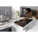 DE LONGHI Cafetera superautomática - DE LONGHI Magnifica ECAM220.21.WW, 15 bar, 1450 W, 2 tazas, Blanco - Imagen 4