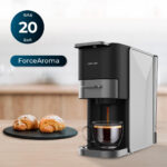 CECOTEC Cafetera de cápsulas - CECOTEC FreeStyle Compact Dark, 20 bar, 1200 W, Black - Imagen 5