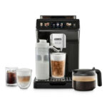 DE LONGHI Cafetera superautomática - DE LONGHI ECAM452.67.G, 19 bar, 1,450 W, 1 tazas, Gris