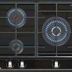 TEKA Placa de gas - Teka GZC 63310, 3 zonas, Gas natural, ExactFlame, 60 cm, Negro