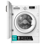 HISENSE Lavadora integrable - HISENSE WF3M841BWIES, 8 kg, 15 programas, Blanco