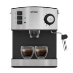 SOLAC Máquina espresso - SOLAC M80 Inox, 20 bar, 850 W, Acero inoxidable - Imagen 3