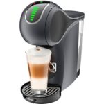DE LONGHI Cafetera de cápsulas - De'Longhi Nescafé Dolce Gusto Genio S Touch EDG426.GY, 1600W, 15bar, 0.8 l, Sistema Thermoblock, Calentamiento 30s, C