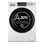 HAIER Lavadora carga frontal - HAIER HW90-BP14929A-S, 9 kg, 1400 rpm, 15 programas, Blanco - Imagen 7