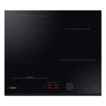 SAMSUNG Placa de inducción - SAMSUNG NZ64B6058GK, 4 zone(s) zonas, 590 mm, Negro