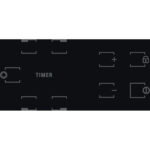 HOTPOINT Placa de vitrocerámica - HOTPOINT HR 632 B, 4 zone(s) zonas, 580 mm, Negro - Imagen 3