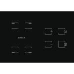 HOTPOINT Placa de vitrocerámica - HOTPOINT HR 631 C, 4 zone(s) zonas, 580 mm, Negro - Imagen 4