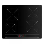 TEKA Placa de vitrocerámica - TEKA IBC 64000 TTC, zonas, 600 mm, Black