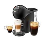 KRUPS Cafetera de cápsulas - Nescafé Dolce Gusto Krups Genio S Plus KP3408, 1500 W, 15 Bar, 0.8 L, Selector de Temperatura, Intensidad Ajustable, Negr