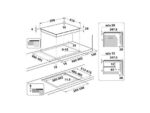 WHIRLPOOL Placa inducción - Whirlpool WS Q5760 NE, 3 zonas, Zona grande 28 cm, Control Touch, 59 cm, Negro - Imagen 2