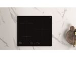 WHIRLPOOL Placa inducción - Whirlpool WS Q5760 NE, 3 zonas, Zona grande 28 cm, Control Touch, 59 cm, Negro - Imagen 8