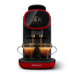 PHILIPS Cafetera de cápsulas - PHILIPS LM9012/51, 19 bar, 1450 W, rojo monza - Imagen 3