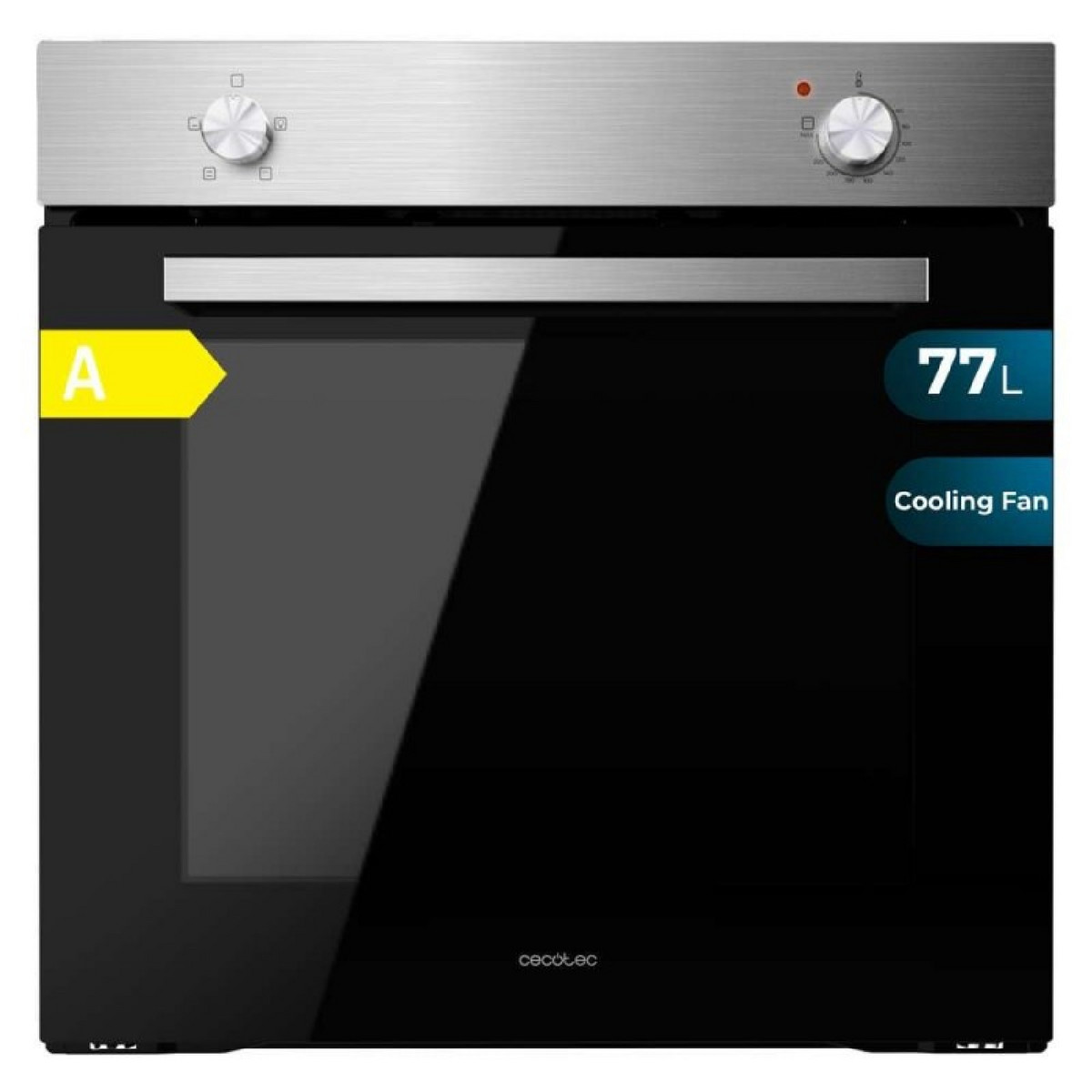 148821993_1 CECOTEC Horno multifunción - CECOTEC Bolero Hexa C126000 Inox A, Integrable, 77 l, 58 cm, 300 - Imagen 1