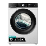 HISENSE Lavasecadoras - HISENSE WD3S9043BW3, 9 kg + 6 kg, Blanco