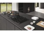 HAIER Placa gas - Haier Series 4 HAVG7WL4HB, 5 quemadores, Zona grande 13.8 cm, Rejillas hierro fundido, Bisel, 75 cm, Negro - Imagen 8