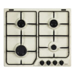 DE LONGHI Placa de gas - DE LONGHI SF46ASV, 4.0000 zonas, 580 mm, Avena