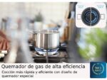 BEKO Placa de gas - Beko HING 64120 SB, 4 zonas, Gas Butano, 65 cm, Negro - Imagen 8